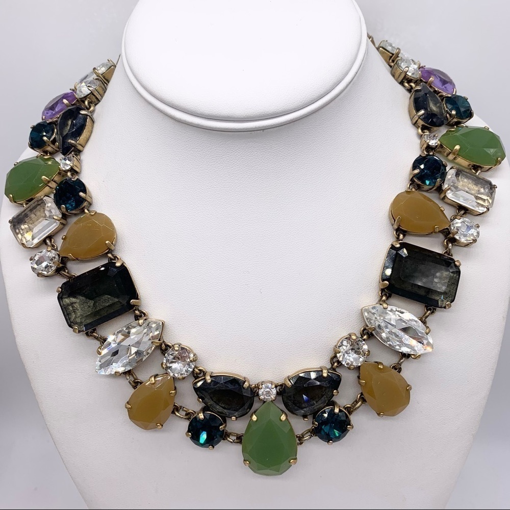 J. Crew Crystal Melange Necklace